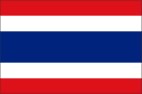 Nationalflagge von Thailand